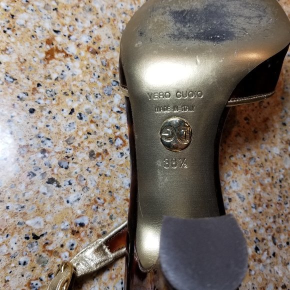 Dolce & Gabbana Tortoise Shoes Size 38.5  (8.5 US) - Picture 10 of 15